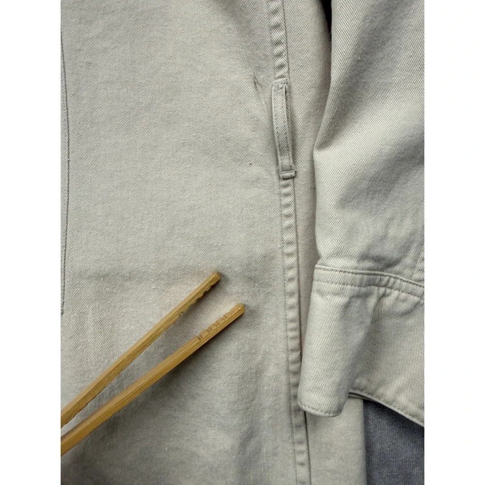 Vintage Banana Republic Safari Jacket Mens M Khaki Cotton Twill Utility Coat